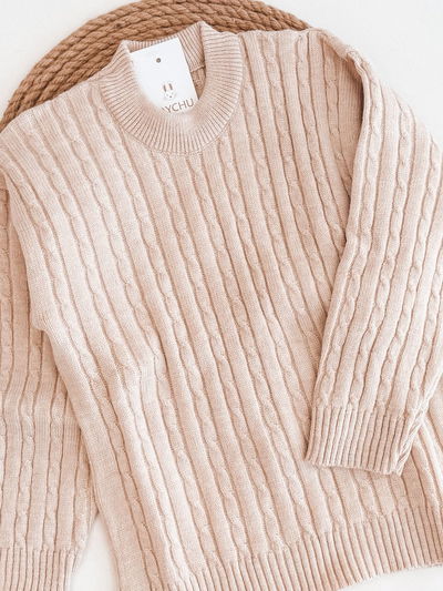 Sweater Trenzado niña