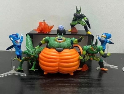 Dragon Ball Z Cell set completo (8 piezas) Gashapones
