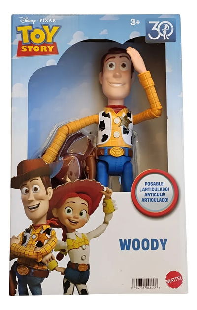 Toy Story 30° Aniversario. WOODY. Figura. Disney Pixar Oficial.