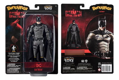 THE BATMAN Robert Pattinson. 18 Cm Bendyfigs DC.