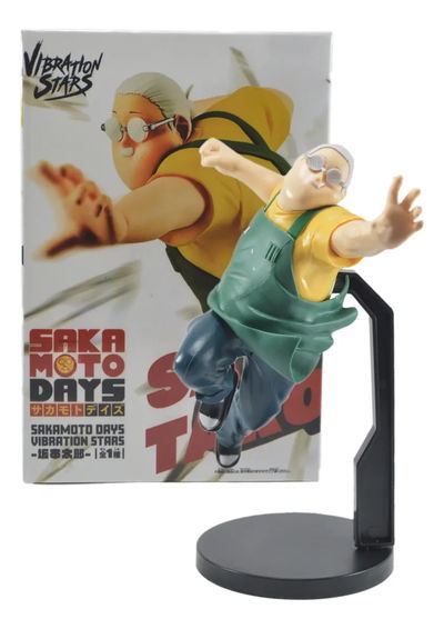 Sakamoto Days. TARO SAKAMOTO, Simil Vibration Stars de Banpresto. Bootleg.