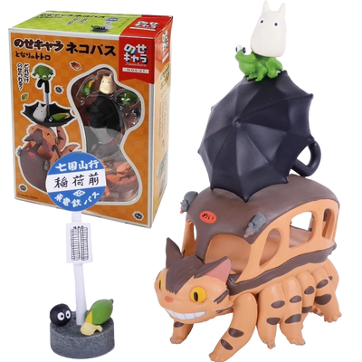 Studio Ghibli. GATOBUS de Mi Vecino Totoro. Ideal coleccionistas figuras Nuevas y únicas.