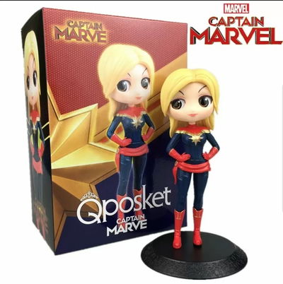 Capitana Marvel. Simil Q posket de la película de Marvel Comics.