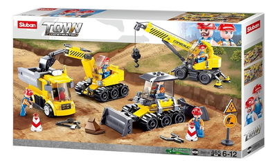 Set Construcción SLUBAN Town. Compatible 100% con piezas LEGO.465 piezas. Nuevo