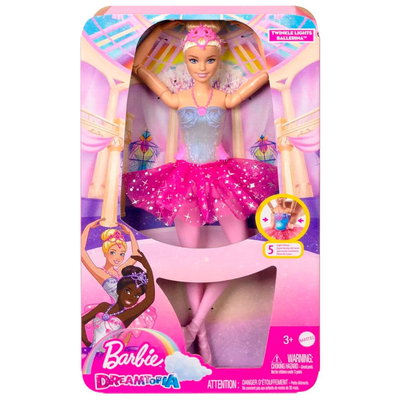 Barbie. Dreamtopia Bailarina Articulada con Luces.