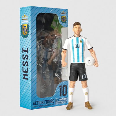 Lionel Messi. Figura de Acción Lic. Oficial AFA. Sockers.