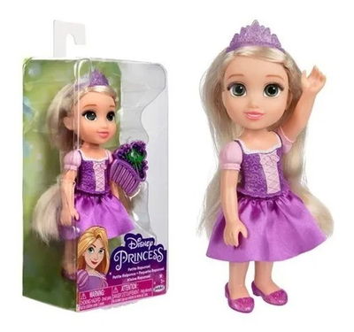 Disney Princesas. RAPUNZEL Pequeña 15cm muñeca. 