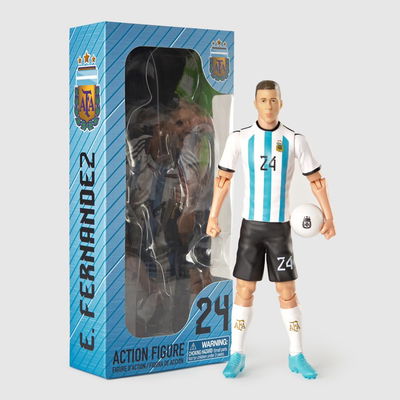 Enzo Fernández. Figura de Acción Lic. Oficial AFA. Sockers.