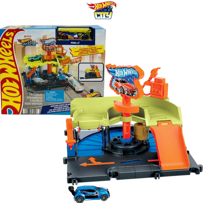 Hot Wheels City. Estación De Lavado Express. Mattel.