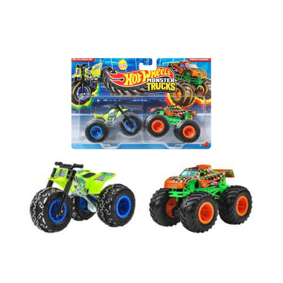 Hot Wheels. Monster Trucks 2025 – Pack Doble (2 unidades). 