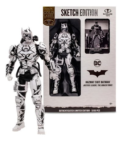 Batman. Hazmat Suit (Dc Multiverse) Edición De Sketch.