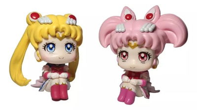 Super Sailor Moon y Super Chibi Moon. 11cm. 