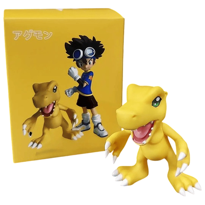 Digimon. AGUMON Figura de Colección. Gran nivel de detalles.