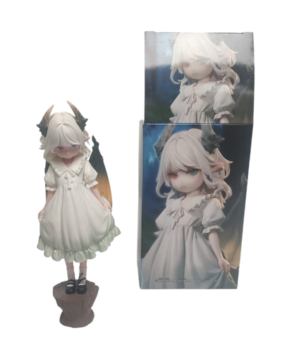 Miss Kobayashi's Dragon Maid. Figura de Kanna Kamui enojada.