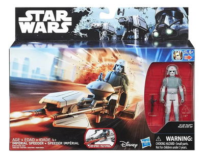 Star Wars: El Despertar de la Fuerza: Piloto AT-DP de los Rebeldes y Speeder Imperial