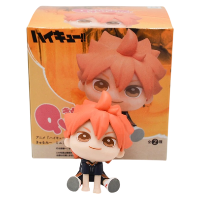 Haikyu!! Figura SHOYO HINATA (Versión Bootleg de la línea QyuruMe de Sega).