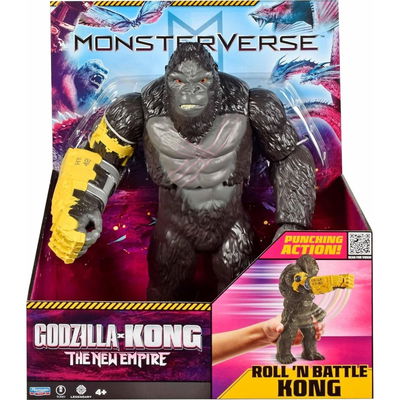 Monster Verse Godzilla x Kong El Nuevo Imperio. KONG Roll 'N' Battle Punch. Playmates.