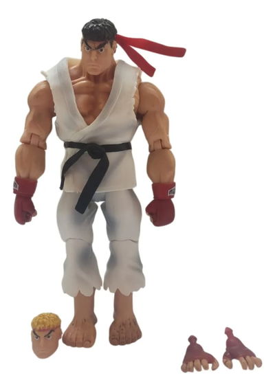 Street Fighter. Ryu 18 Cm Figura articulada (simil Neca).