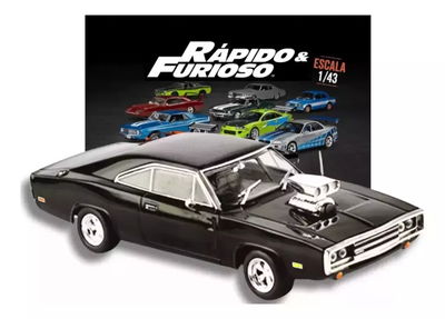 Rápido y Furioso. Dodge Charger RT 1970 Toretto. Escala 1:43. (Luppa).