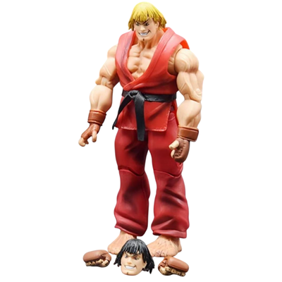 Street Fighter. KEN 18 Cm Figura articulada (simil Neca).