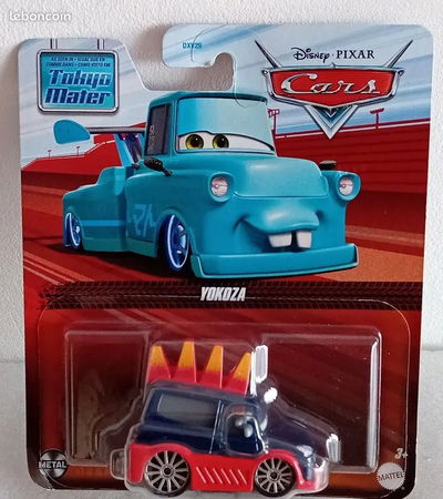 Cars Tokyo Mater - YOKOZA - Metal. Escala 1:55. Disney y Pixar. Original Mattel.
