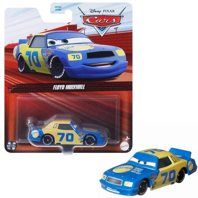 Cars - FLOYD MULVIHILL - Metal. Escala 1:55. Disney y Pixar. Original Mattel.