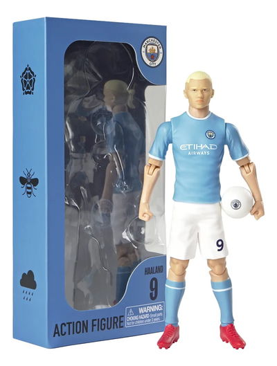 Erling Haaland. Figura Acción Oficial Manchester City. Sockers. Nueva. Original