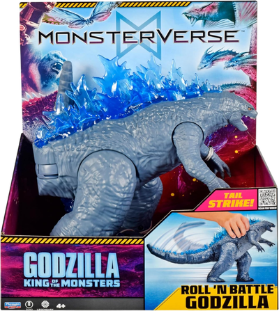 Godzilla The New Empire Monsterverse x Kong. GODZILLA ROLL N' BATTLE. Playmates. 