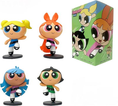  Las Chicas Superpoderosas. BURBUJA-BOMBÓN- BELLOTA y BLISS. Gashapones