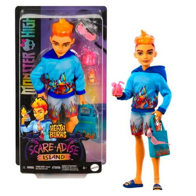 Monster High. HEATH BURNS. G3. Scare Adise Island. Mattel.