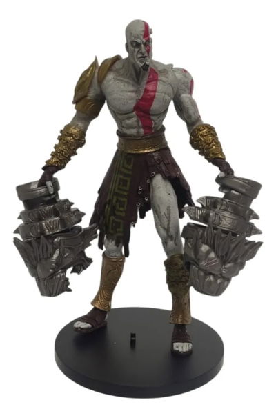 God of War 3. KRATOS con los Cestus de Nemea. Simil Neca. Figura de 19cm.