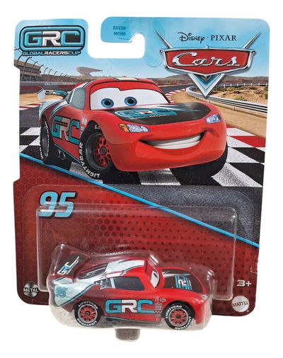 Cars -RAYO McQUEEN GRC (Global Racers Cup) - Metal. Escala 1:55. Disney y Pixar. 