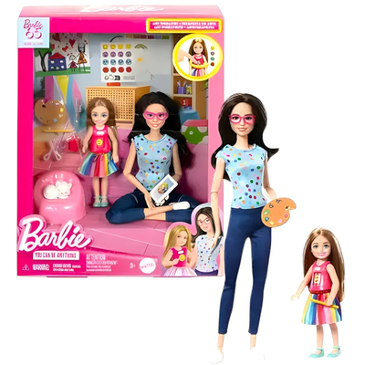 Barbie Muñeca Maestra Terapeuta De Arte .