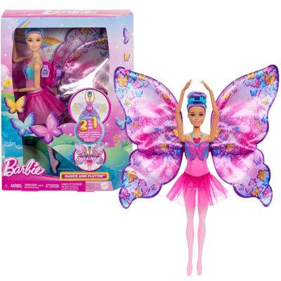 Barbie Fantasía Muñeca Bailarina Transformación Mágica