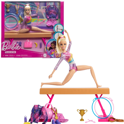 Barbie Gimnasta Play Set Gimnasia Artistica C/accs