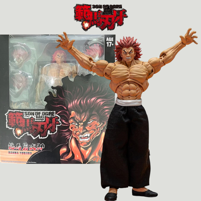 Baki Hanma: Son of Ogre. Yujiro Hanma Figura de acción (escala 1/12).