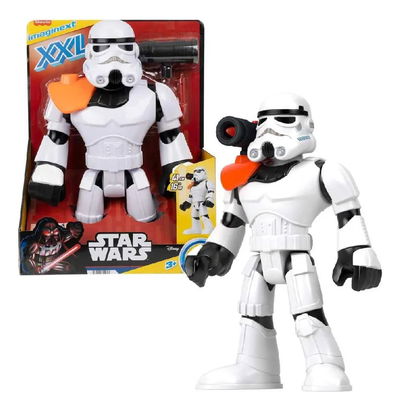Star Wars. Stormtrooper Fisher-price Imaginext. Con Lanzador. 41 cm. 