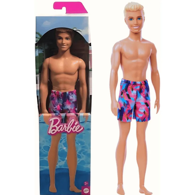 Barbie. Ken Con Traje De Baño. 