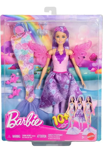 Barbie Looks De Sirena Y Hada Con Accesorios. Nueva Mattel