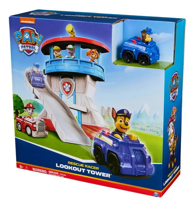 Paw Patrol Torre Control. Playset Rescue Racer incluye a Chase. 