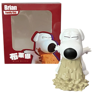 Family Guy (Padre de Familia). Figura coleccionable de Brian vomitando.