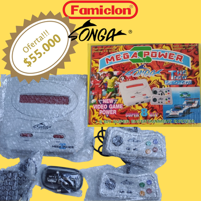 Family Game. Consola Songa (8 Bits). Vintage de los 90. Nueva de Depósito!