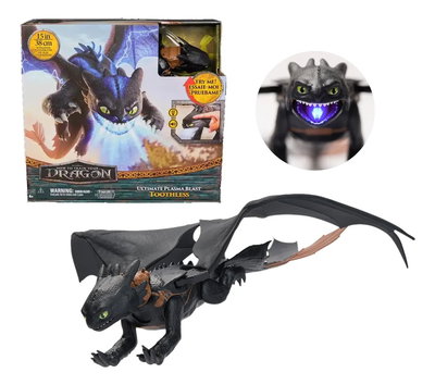 Como Entrenar A Tu Dragón CHIMUELO Plasma Blast Luz y Sonido. DreamWorks Oficial.