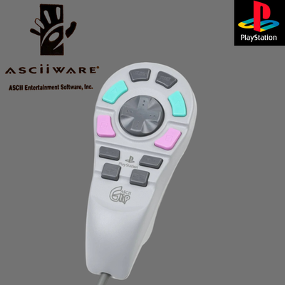 Playstation 1. JOYSTICK para una sola mano ASCII GRIP (nuevo sin caja).