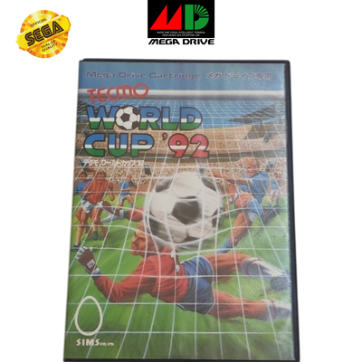 Sega. Tecmo World Cup '92 edición japonesa para Mega Drive - Original.