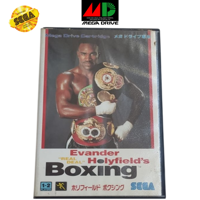 Sega. Evander Holyfield's Boxing edición japonesa para Mega Drive - Original. Caja