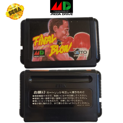 Sega. FINAL BLOW Taito . (videojuego de boxeo) edición japonesa para Mega Drive - Original