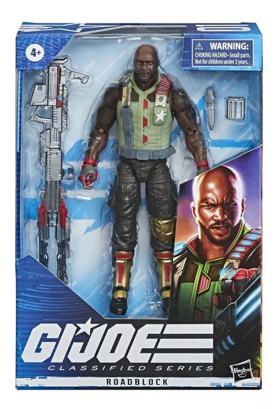 G.i. Joe. Classified Series - ROADBLOCK Figura Premium