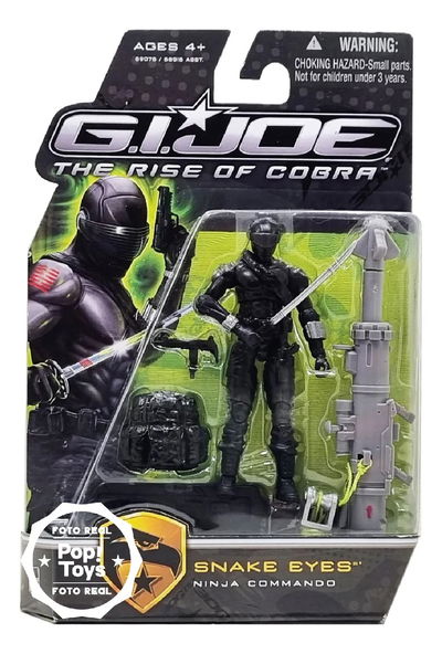 G.i. Joe Rise Of Cobra. SNAKE EYES Original Hasbro.