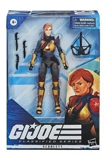 G.i. Joe. Classified Series - SCARLETT Figura Premium